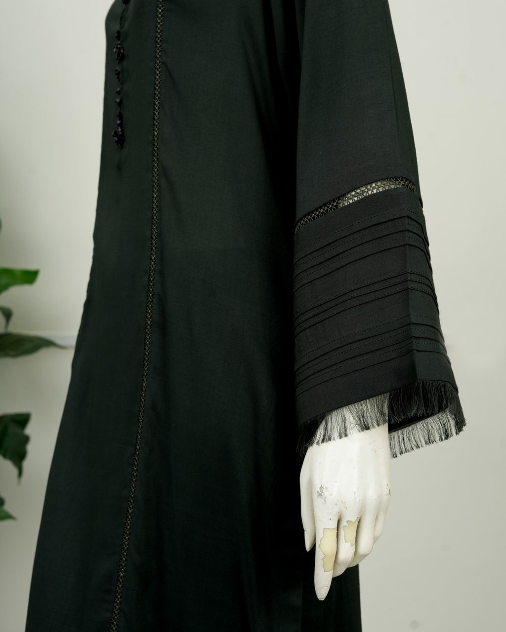 Plain Dark Green Solid Russian Rao-Silk 2Pcs | DD-SOLID-PDGRR-010