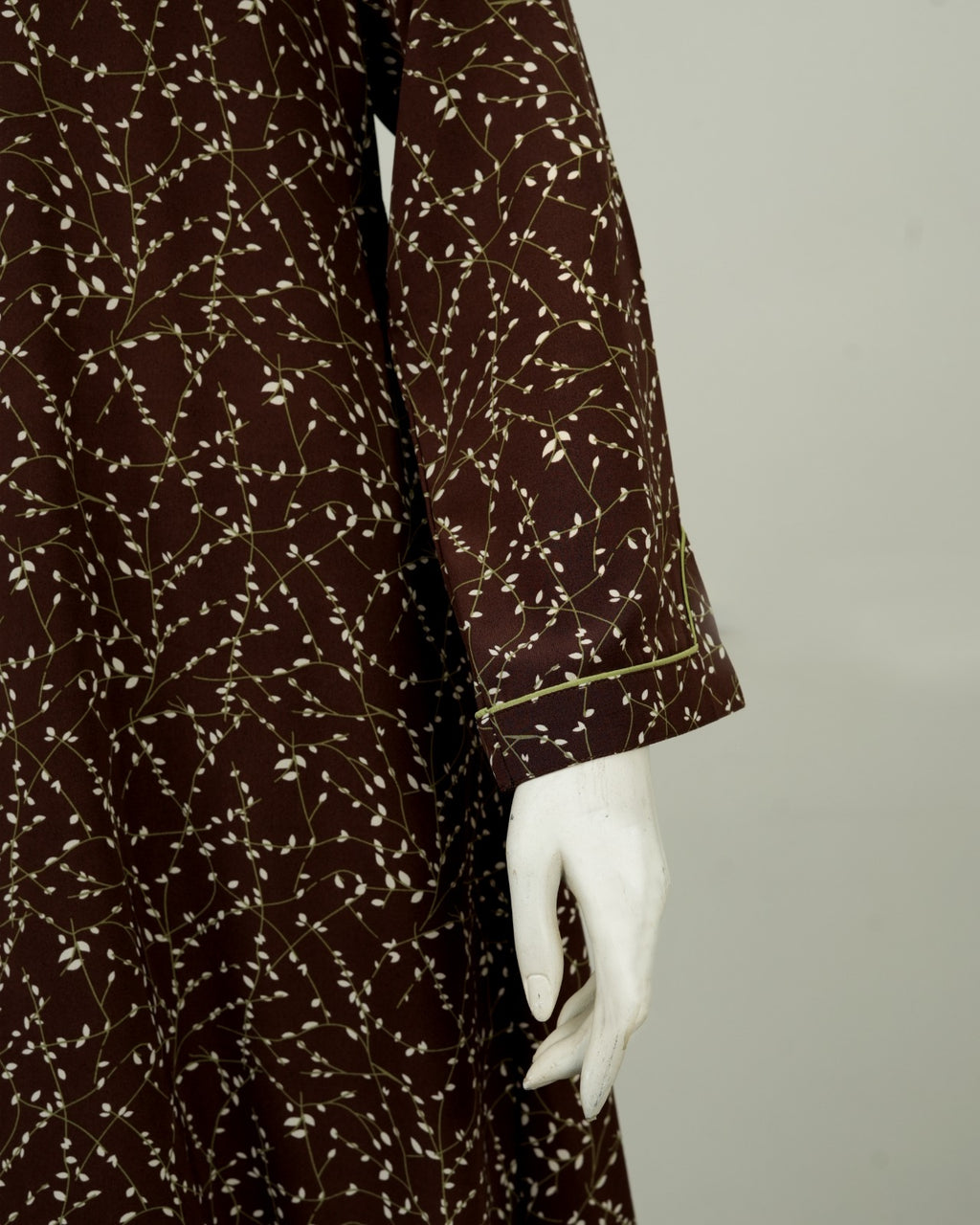 Brown Printed Georgette 2 PC | DD-PG-PG-017