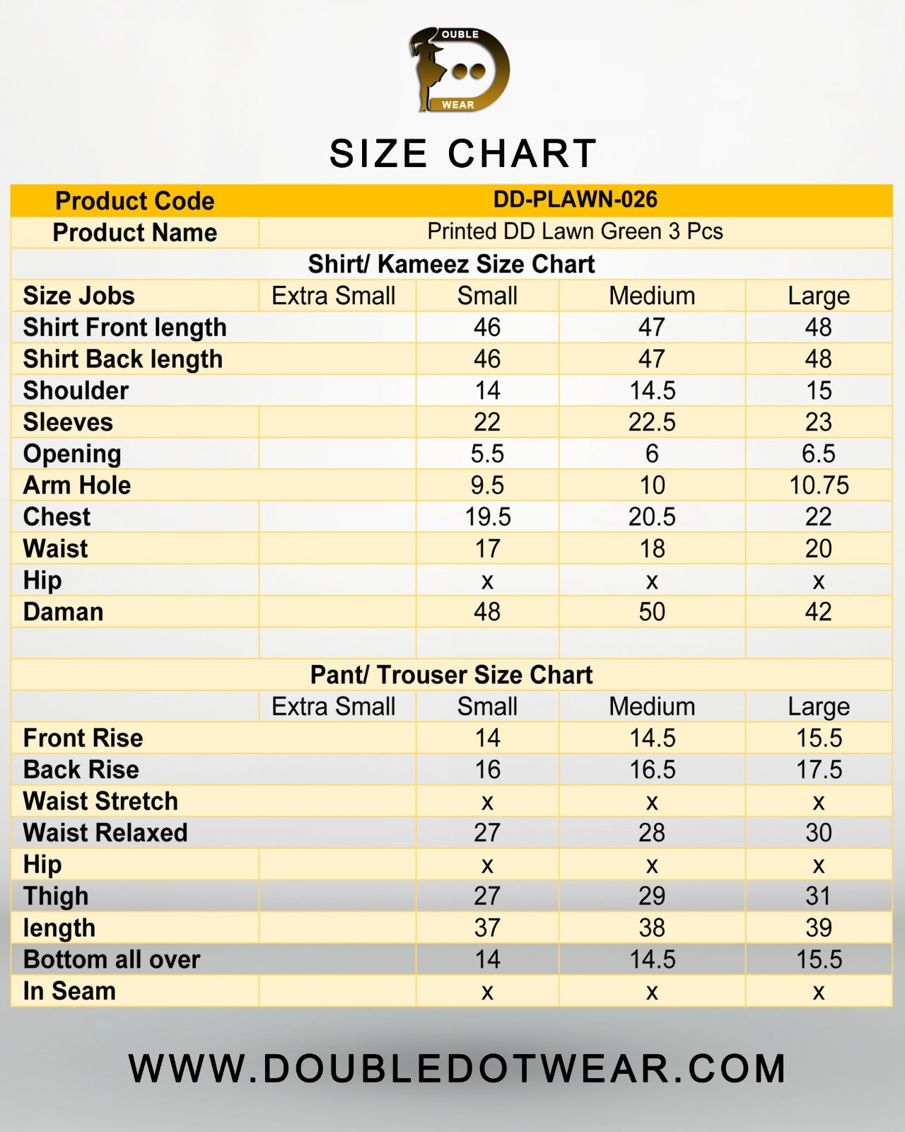 Un-Stitched Printed DD Lawn Green 3 Pcs | DD-PLAWN-026