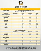 Cotton light Blue Long Shirt with Farshi Shalwar 2 Piece Set | DD-COTT-031