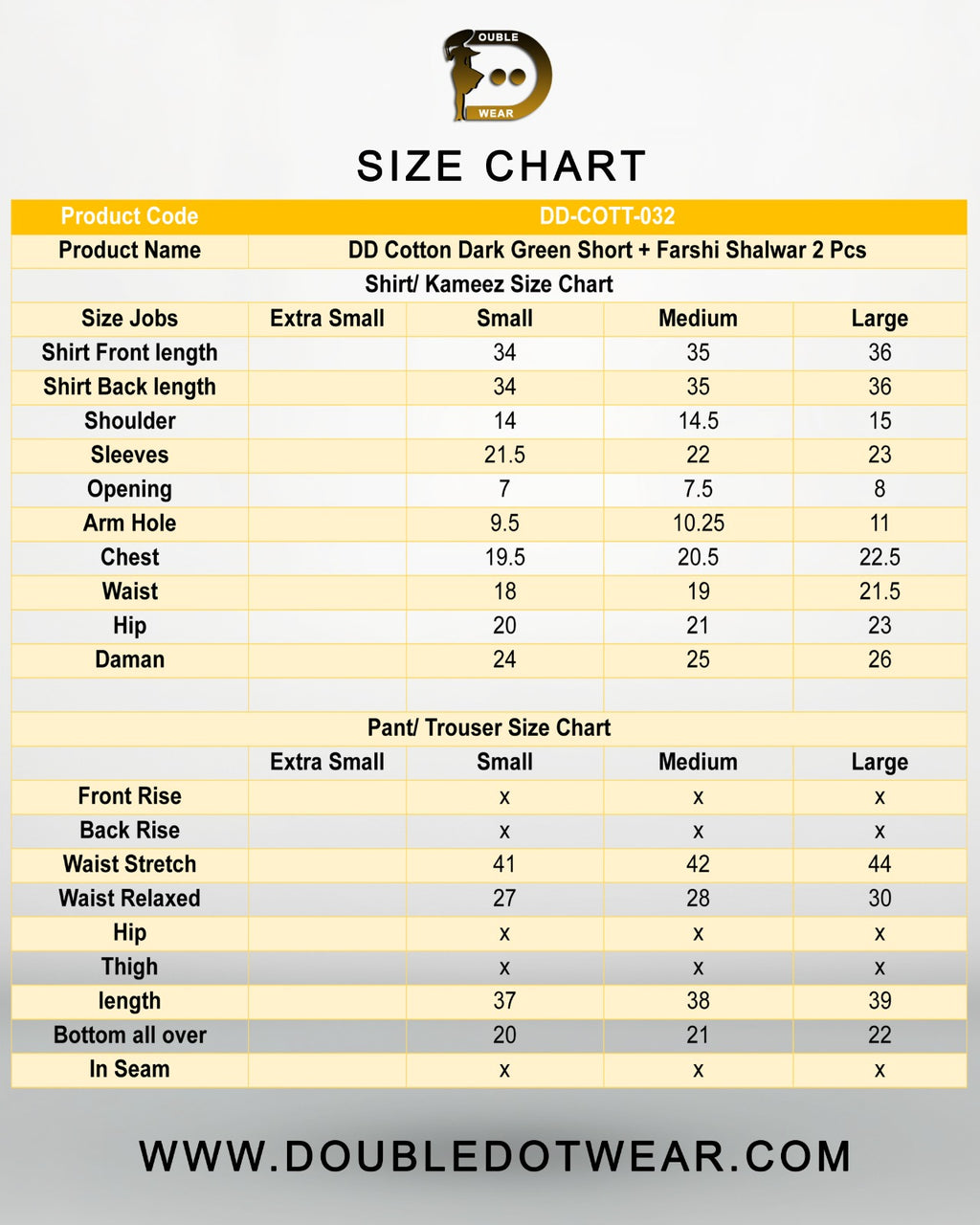 Cotton Dark Green Short Shirt with Farshi Shalwar – 2 Piece Set