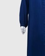 Linen Navy Blue Shirt &amp; Trousers Set (2-Piece) | DD-LELN-038