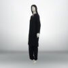 Black Plain Georgette 2 PC | DD-SOLID-PBG-007 - Image 3