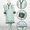Printed DD Lawn Green 3 Pcs | DD-PLAWN-026 - Image 4